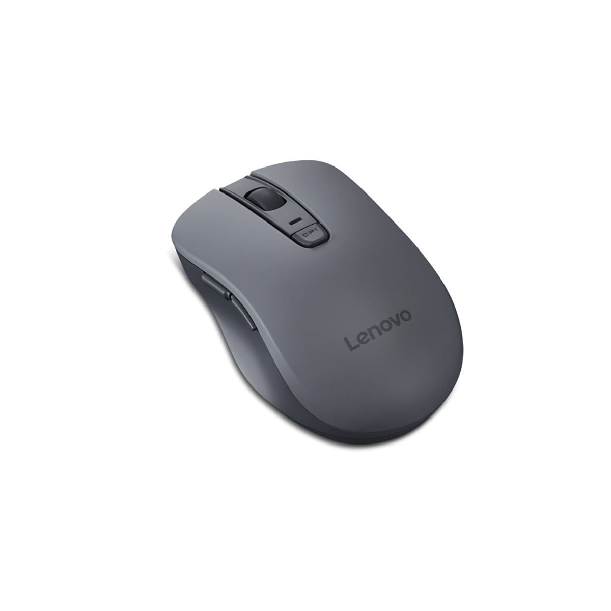 Lenovo WL310 Bluetooth Silent Mouse - Optical - Wireless - Bluetooth - Gray - 1600 dpi - Scroll Wheel - 6 Button(s) - Right-handed - AA Battery Supported - 1