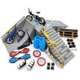 thumbnail image 2 of Tech Finger scooter Two Wheel Mini Skateboards Ramp Parts Sets Finger BMX Fingertip Bikes Fingerboard Skate Deck Novelty Toys, 2 of 5