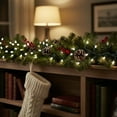 thumbnail image 5 of Northlight LED Wide Angle Christmas Lights - Pure White - 23.5' Green Wire - 50ct, 5 of 5