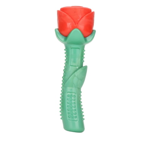 Dog Chew Toys Teeth Grinding Bite Resistance Rose Flower Interactive