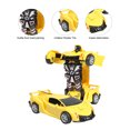 thumbnail image 2 of Coche 2 en 1, juguete fundido a presión, coche Robot de deformación de una tecla, juguete para niños, regalo para niños, 2 of 6