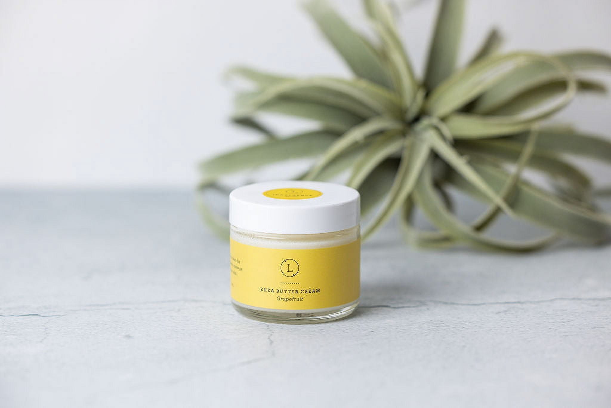 Lizush - Grapefruit Shea Butter Body Cream, Shea Body Lotion