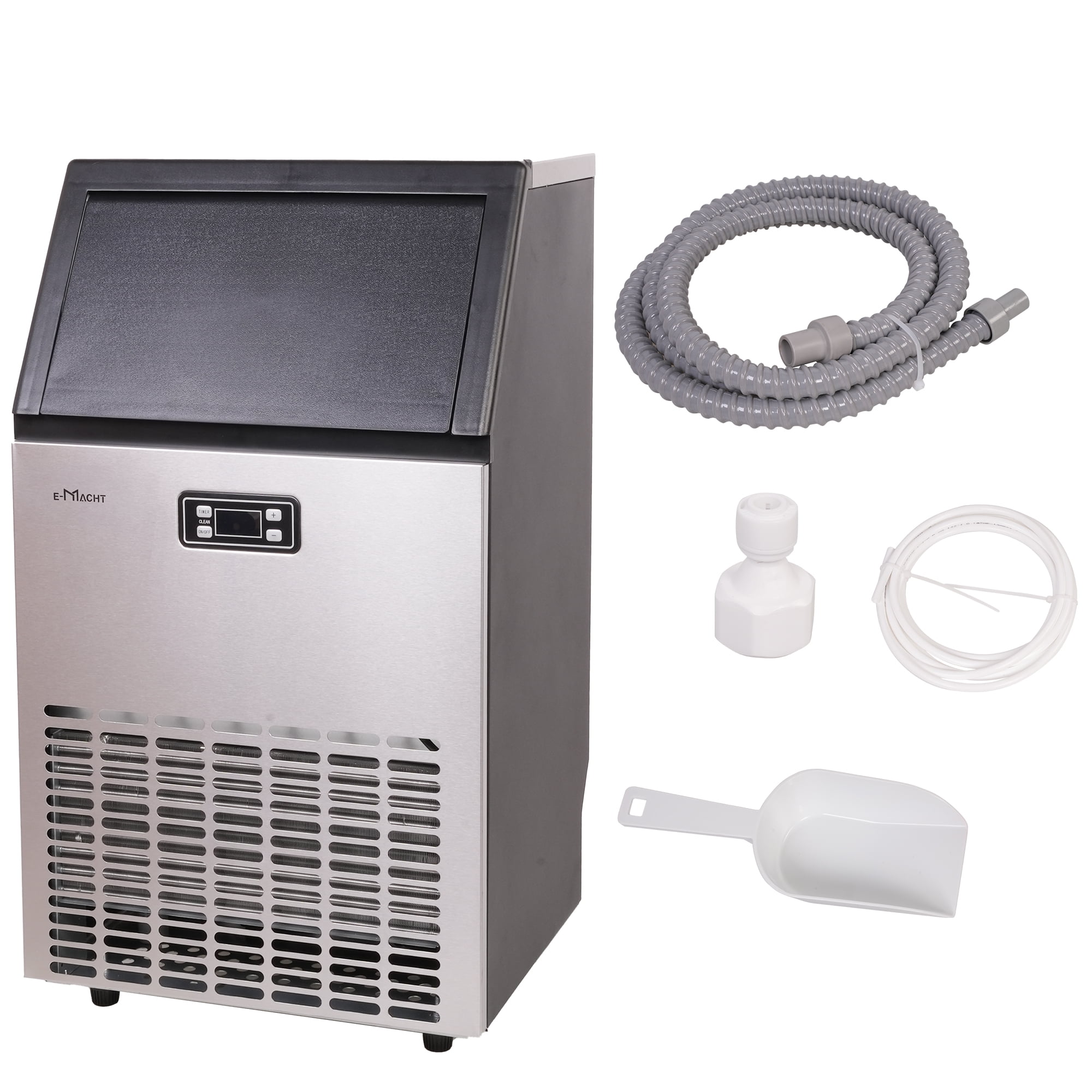 Commercial Ice Maker Machine, 100Lbs Daily Under Counter Ice Maker