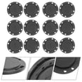 thumbnail image 2 of 6 pares de botones magnéticos para abrigos, broches invisibles, cierres de presión, accesorios de costura DIY (negro, diámetro 2,6 cm), 2 of 7