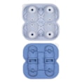 thumbnail image 1 of 4 Grid Penguin Shape DIY Ice Cube Tray with Removable Lids Easy Cleaning Mould for Mojitos Popsicles Infused Mint, 1 of 7