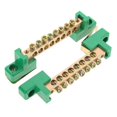 thumbnail image 3 of 2pcs Ground Bus Bars Electrical Grounding Bars 8 terminals Ground Bar Ground Block Ground Rod, 3 of 3