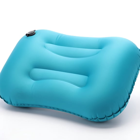 LAMIRO Standard Bed Pillows,Pillows for Bed Decorative,Bed Pillows for Sleeping,Standard Size Cooling Pillows,Inflatable Camping Pillow,Portable Travel Pillow,Compressible Pillow for Hiking
