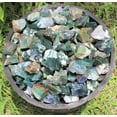 thumbnail image 5 of 2000 Carat Bulk Lot Natural Rough Moss Agate, Raw Rock Crystal Healing 400 Grams, 5 of 6