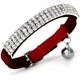 thumbnail image 3 of Adjustable Soft Velvet Cat Collar with Bells, 11.8 Inches for Small Dogs and Cats Diamond Cat Collar Cat and Dog Pet Supplies Small Dog and Cat (2-Pac, 3 of 5