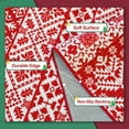 thumbnail image 2 of Pentantan 2'x6' Christmas Area Rugs for Hallway Kitchen, Machine Washable Rug Low Pile with Non Slip Backing, Bedroom Bathroom Entryway, Red/White, 2 of 7