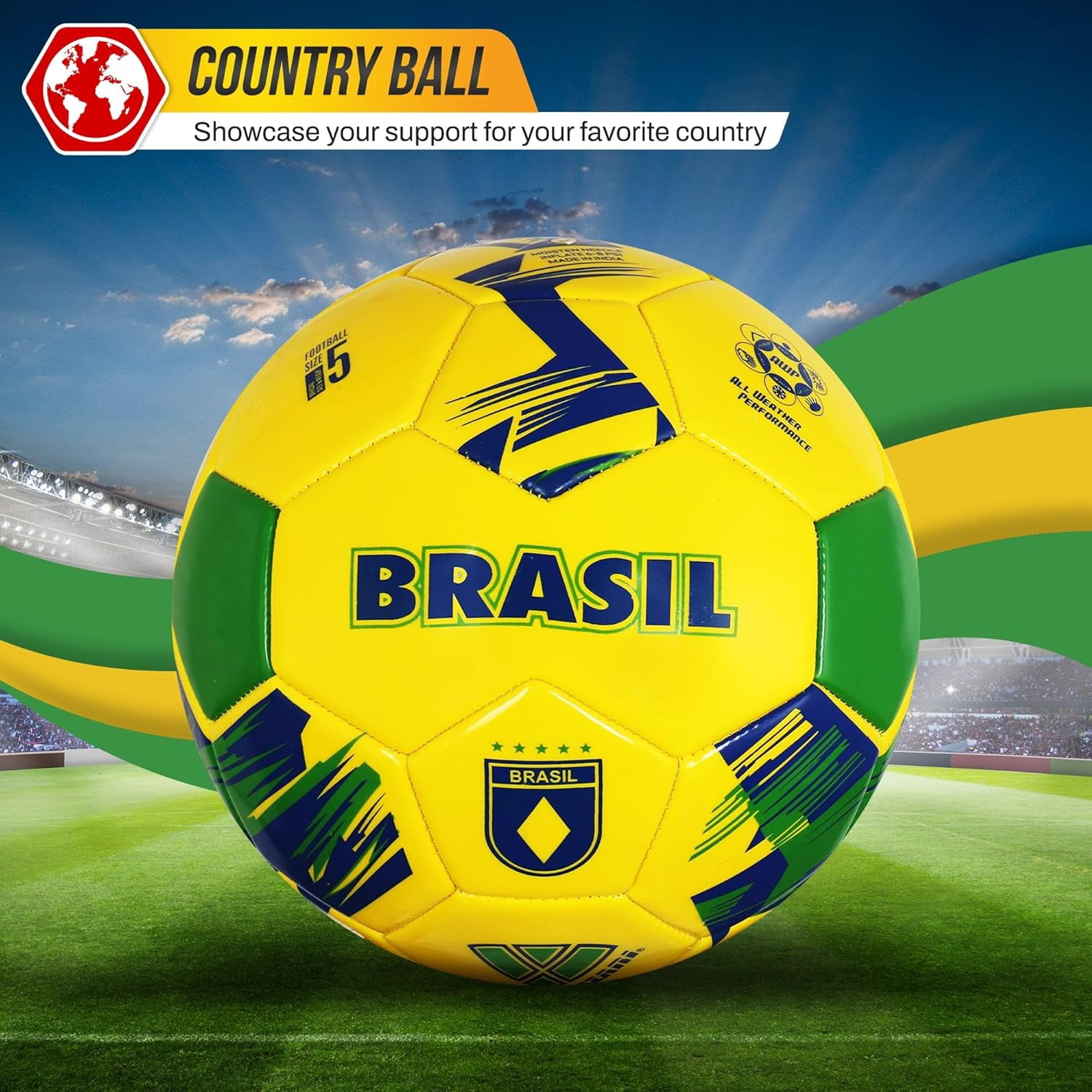 Vizari Mini National Team Soccer Balls Eight Mini National Team Countryballs to Choose from