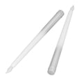thumbnail image 2 of LED Candle Light, LED Taper Candles 2pcs  For Wedding For Birthday Party Half Spray Silver, 2 of 8