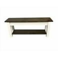 thumbnail image 2 of LILLIAN HOMESTEAD BENCH WITH SHELF-30, 2 of 5