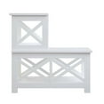 thumbnail image 4 of Oxford 2 Step Chairside End Table, White, 4 of 4