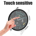 thumbnail image 4 of Funda de vidrio templado con marco de PC compatible con Samsung Galaxy Watch5 40/44/45 mm Fundas protectoras para relojes inteligentes a prueba de golpes, 4 of 8