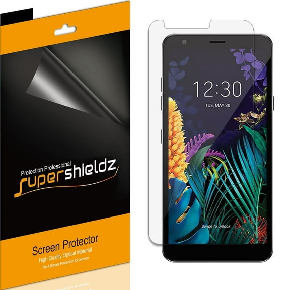 [6-Pack] Supershieldz for LG K30 (2019) Screen Protector, Anti-Bubble High Definition (HD) Clear Shield