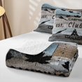 thumbnail image 4 of Erosebridal Happy Camping Twin Quilt Set, Vintage Farmhouse Twin Coverlet Set, 2-Piece 1 Bedspread and 1 Pillowcase, 4 of 7
