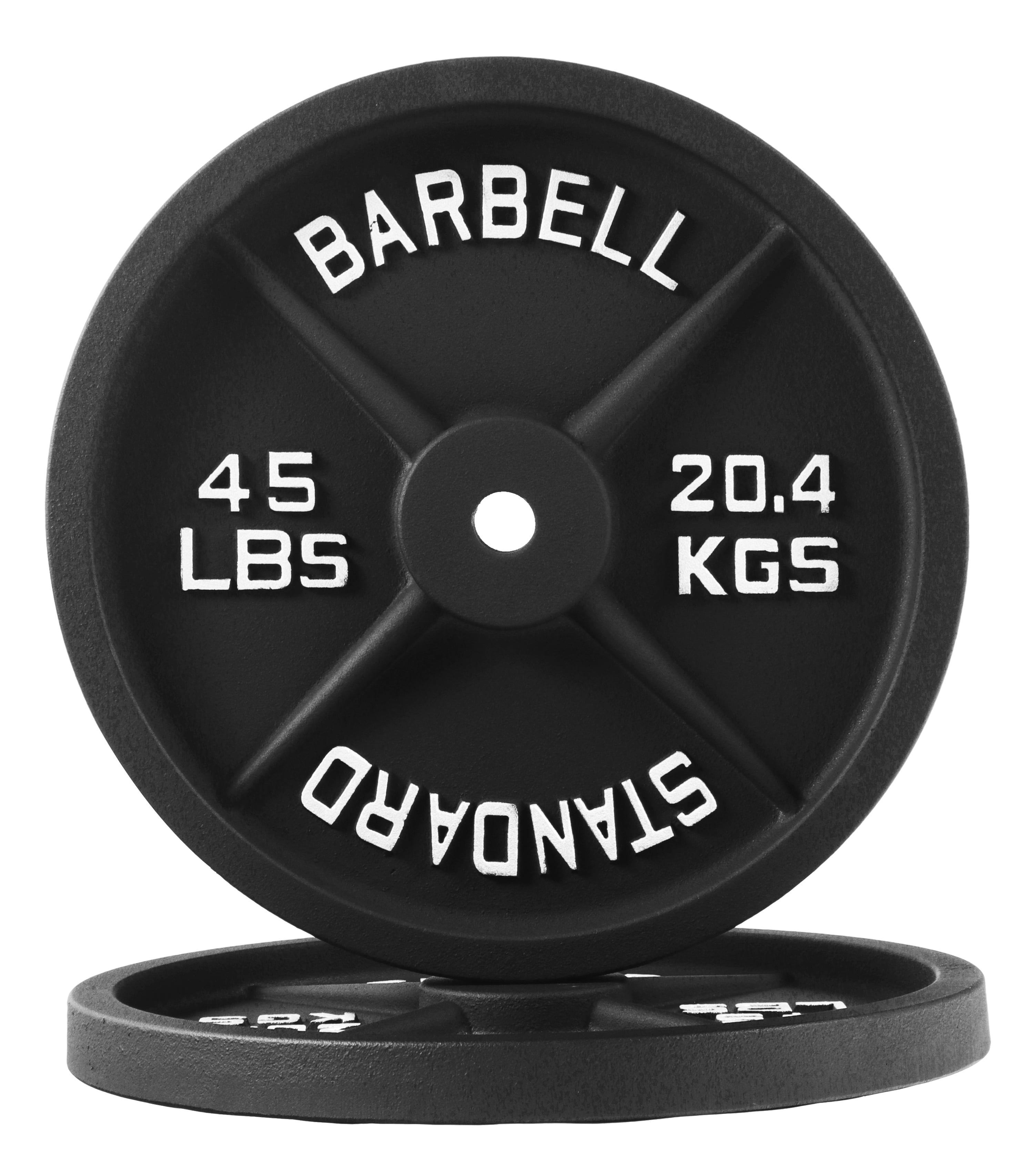 BalanceFrom Classic Cast Iron Weight Plates For Strength Training 1 