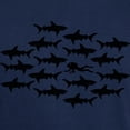 thumbnail image 3 of CafePress - Scuba Diver Swimming In School Of Sharks T Shirt - Men's Classic Graphic Cotton T-Shirt, 3 of 4