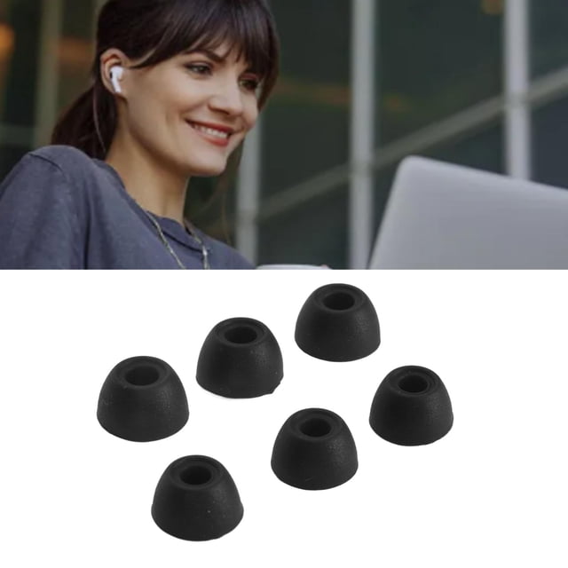 3 Pairs Soft Silicone Ear Tips For Buds 2 SM R177, Noise Isolation, Convenient And Practical, Reusable And Washable, Fits In Charging Case, 3 Sizes