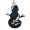 Snowman Shape, variant on Wolf Raven Moonlight Moon Night Wooden Christmas Ornament Angel Shape,Xmas Tree Hanging Decoration 6 PCS