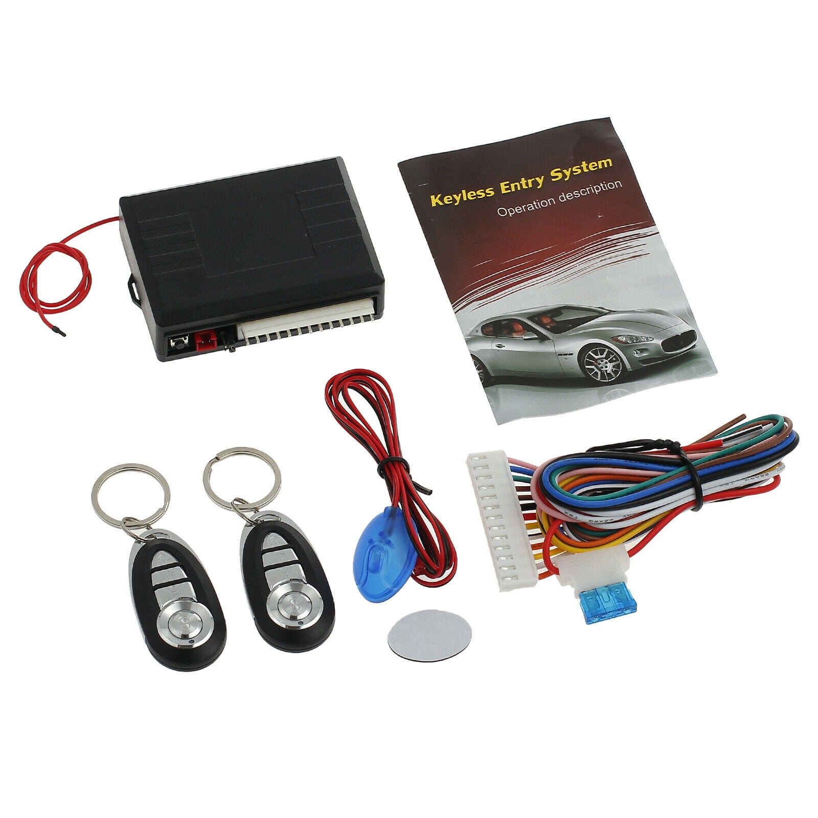 Universal Car Remote Control Door Lock Central Keyless Kit Vehicle