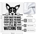 thumbnail image 3 of 2 Pcs Funny Kitchen Towels,I'll Be Watching You Microfiber Dish Towels,Kitchen Tea Towels,Kitchen Towel Set (18" X 26"), 3 of 3