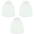 thumbnail image 1 of Glass Shades, paquete de 3 unidades, para reemplazar lámparas de ventilador de techo, 1 of 7
