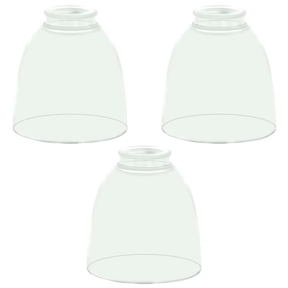 Glass Shades, paquete de 3 unidades, para reemplazar lámparas de ventilador de techo
