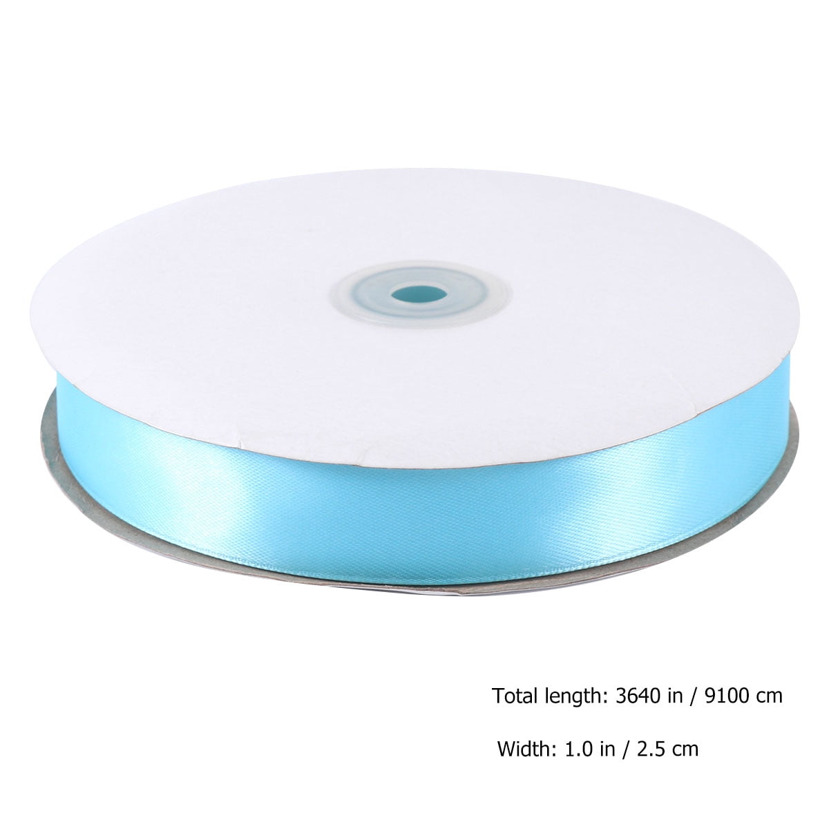 WEUVEB 1pcs Ribbon Bouquet Supplies Decorative Wrapping Ribbon Sky-blue for Holiday Packages and Birthdays