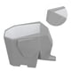 thumbnail image 5 of Escurridor de Vajilla Sincero de plástico gris con forma de elefante, 5 of 10