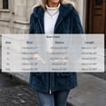 thumbnail image 3 of Enjoytime Fleece Jacket Women Long Sleeve Textured Zip Up Hooded Coat Fall Winter Warm Soft Comfy Casual Mid Length Outerwear, 3 of 7