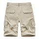 thumbnail image 4 of WILLBEST Pantalones Cortos para Hombre, Ajustados, Elásticos, de Mezclilla, Rotos, Ajustados, A La Moda, Rectos, Cómodos, con Cintura Flexible., 4 of 4