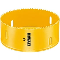 Dewalt Guaranteed Tough D180080 Bi-Metal Heavy Duty Hole Saw, 5in Dia, High Speed Steel