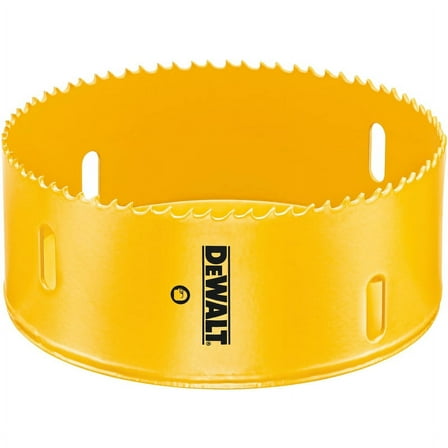 Dewalt Guaranteed Tough D180080 Bi-Metal Heavy Duty Hole Saw, 5in Dia, High Speed Steel