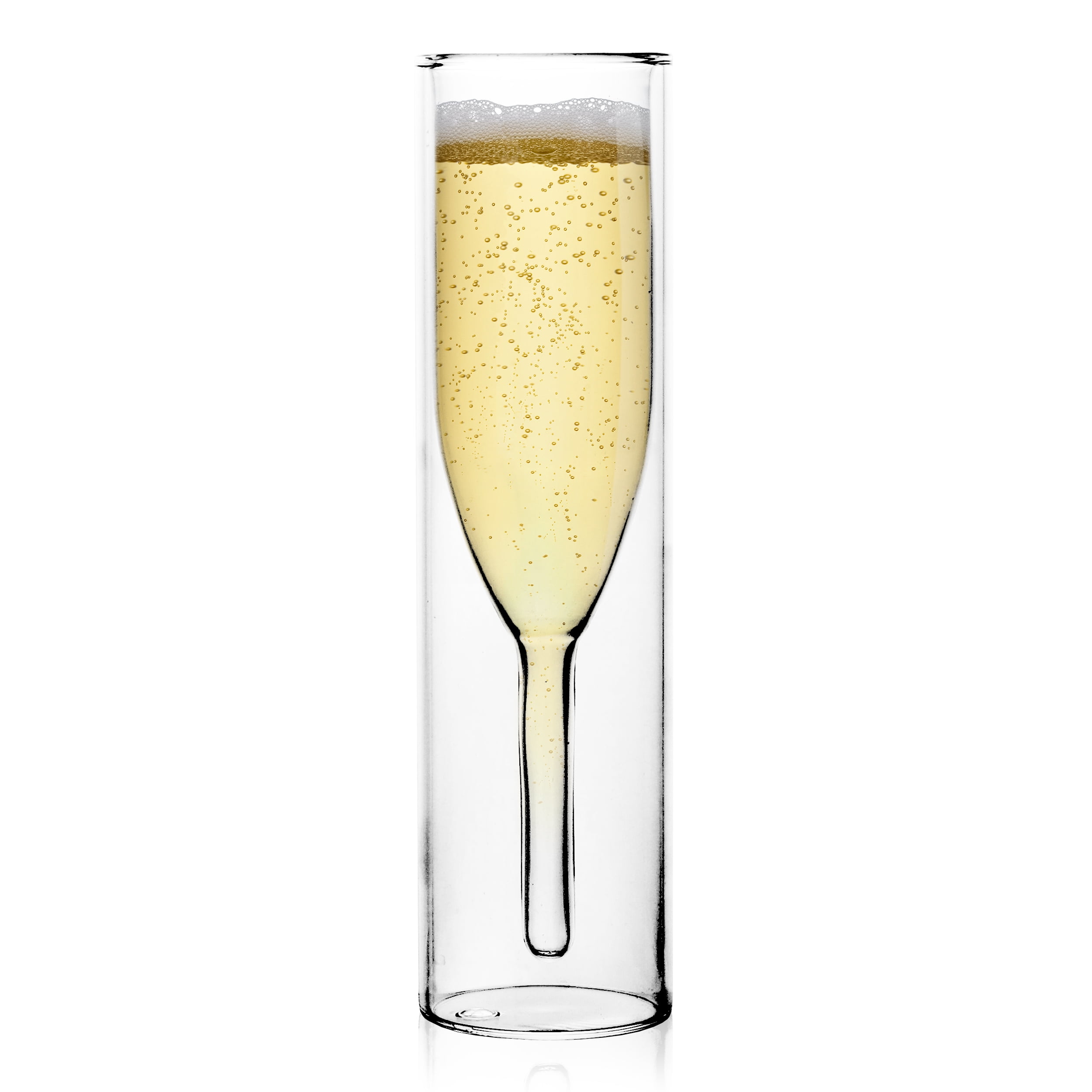 Insulated Champagne Glass White – Palm Bungalow