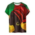 thumbnail image 4 of Tops para hombre, blusas y camisas de manga corta con cuello redondo para hombre Camisa de manga corta estampada para hombre Top/camisa de manga corta con cuello redondo Tops para hombre, 4 of 4