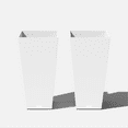 thumbnail image 1 of Veradek Pure Series Midland 30" Planter 2 Pack White, 1 of 10