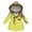 Yellow, variant on Luxalzxs Children Baby Girls Floral Print Snowsuit Winter Warm Hooded Jacket Windproof Zip Up Fleece Winter Coat Outerwear
