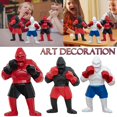 thumbnail image 2 of Home Creative Boxing Orangutan Crafts Resin Creativity Decor, Orangutan Resin Crafts, Boxing Orangutan Decoration, Home Study Creative Decoration, Resin Craft Boxing Orangutan Ornament, 2 of 8