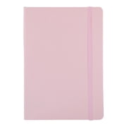 Mohdy Back-To-School, Pink Back-To-School Notebook, Lined Journal 5.6 X 8.3 Inch A5 2 Pages College Ruled Hardcover Leather Journals for Women Men Writing and Notebooks Work Fsc Thick Paper