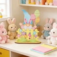 thumbnail image 3 of Easter Tabletop Decorations, Wooden Easter Decor Rabbit Ornaments for Home Party, Spring Tiered Tray Decor for Living Room Bedroom Study Office Decoration, 3 of 6