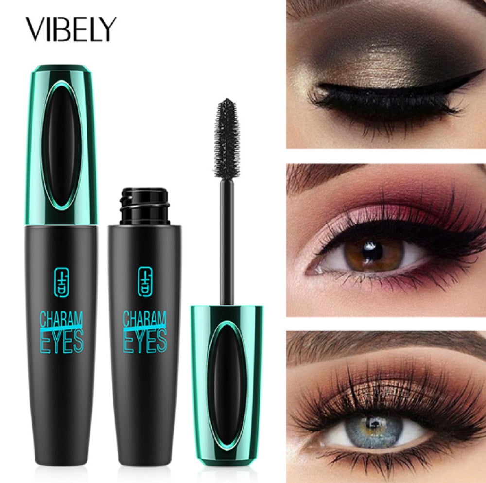 Waterproof Magic 4D Silk Fiber Eyelash Mascara Extension Long Lasting Eye Lashes