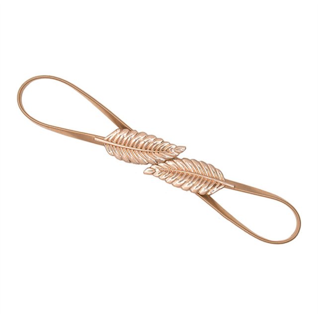 QualitChoice Ceinture de Mode Étroite Extensible Bretelles Réglables Style Simple Décorations Enveloppantes Ceintures de la Saint-Valentin pour Femmes Robes TYPE10 NO10