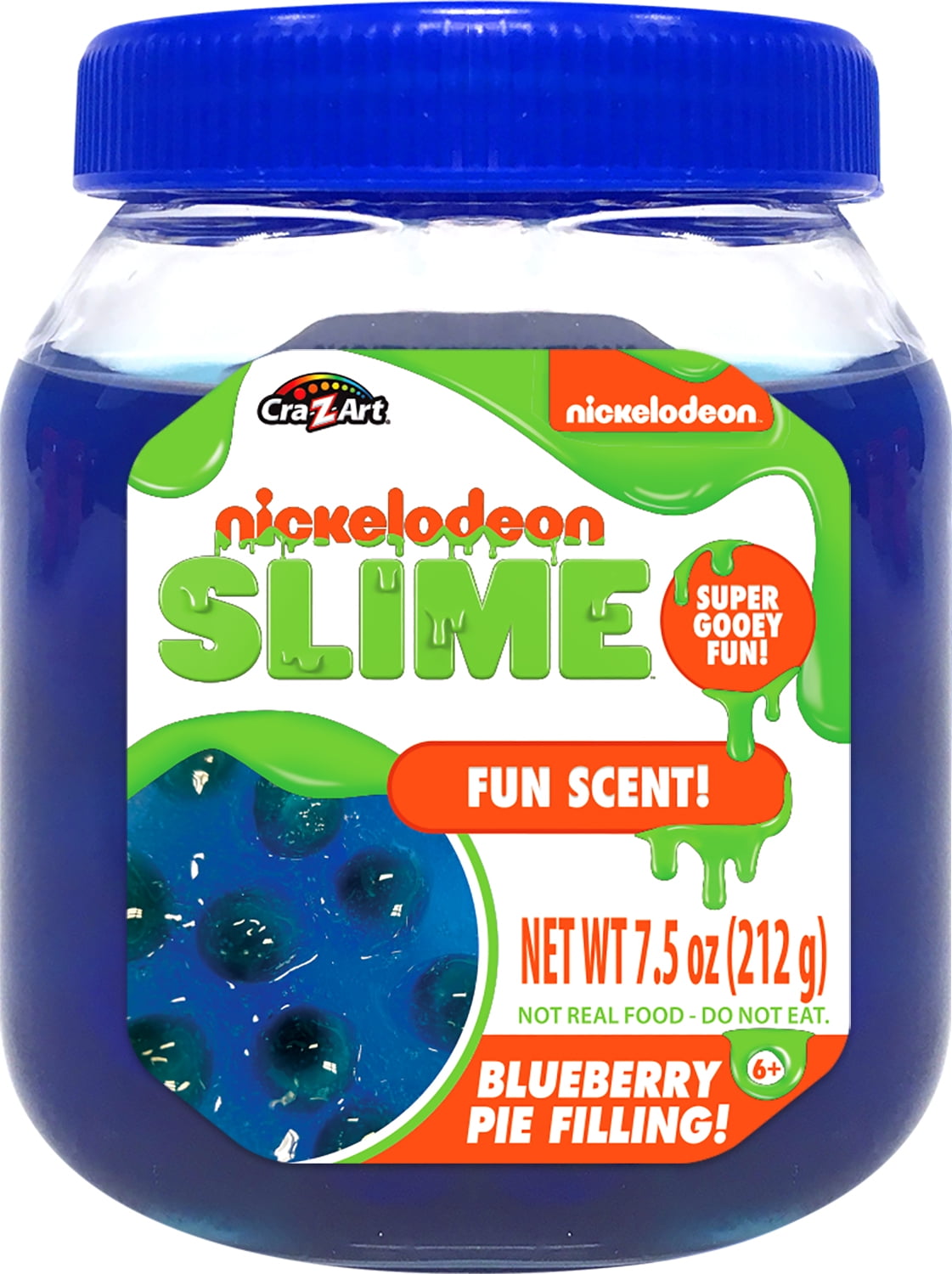 Cra-Z-Art Nickelodeon Slime, Fun Food Scent Slime Jars
