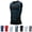 Black+Blue, variant on V Boost Shape Wear Shirt for Men, V-Boost V2 Compression Tank, Mens Tank Tops,Sport Running Dry Fit Gym Shirt, Wicking Athletic Mesh Breathable Muscle Tee Workout Sleeveless Shirts