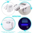 thumbnail image 4 of Iluminación LED para WC/Sensor de movimiento Luz para WC y baño/Luz nocturna con 8 colores diferentes, 4 of 5