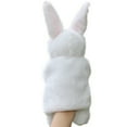 thumbnail image 4 of Cute Plush Bunny Hand Puppet for Kids, Finger Toy for Toddlers, Soft and Fun Glove Puppet, Available in Purple, Pink, Cream, and Green, Ideal for Playtime and Storytelling Activities, 4 of 4