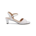 thumbnail image 4 of Walking Cradles Wc Lydia Women Strap Buckle Sandal In White Cashmere Leather, 4 of 5