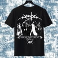 thumbnail image 4 of Aespas W-DA Whole Different Animal Graphic T-Shirt, Vintage Music Theme Casual Tee, MHS01, 4 of 8